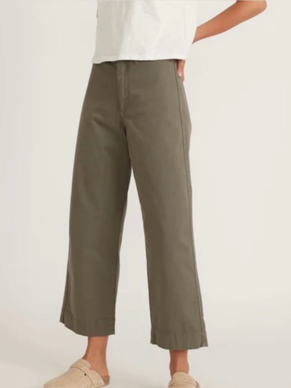 Marine Layer Bridgette Wide Leg Crop Pants – Women’s Size 2 – EUC
